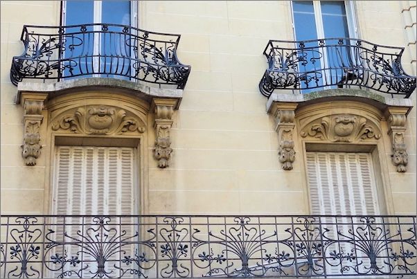 Art-Nouveau-Paris-2014-boulevard-Raspail-Balconies-Travel-Beyond-Paris
