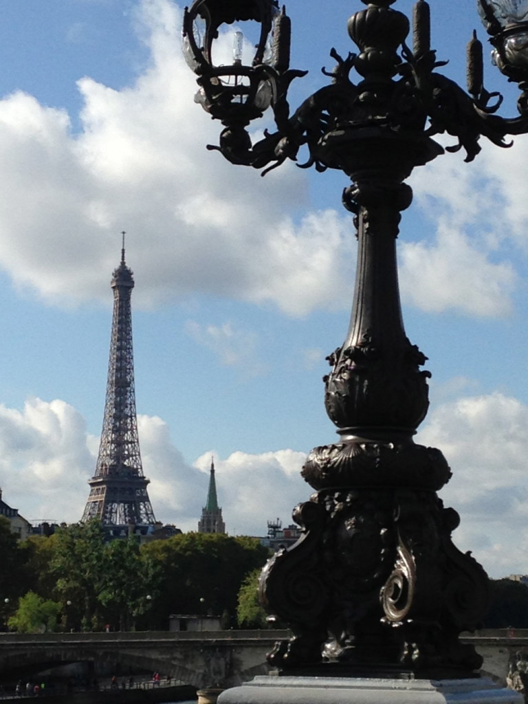 Classic view from the Pont Alexandre III