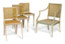 Chatsworth vicarage cane chairs