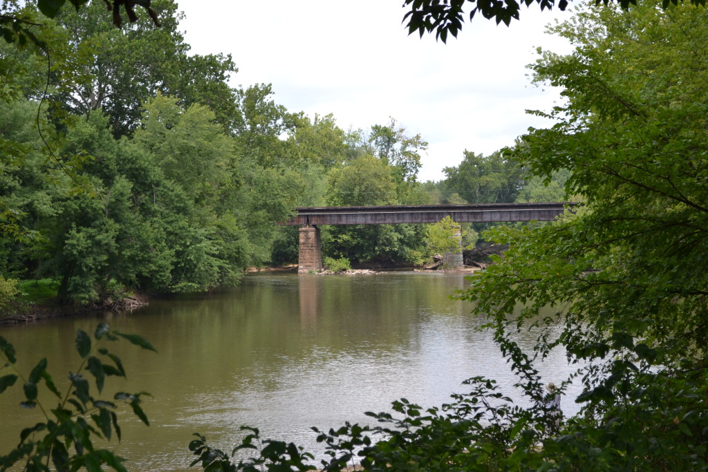The Monocacy railroad bridge.