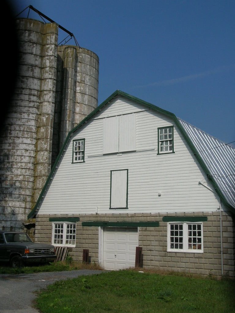 The silo, companion to barns